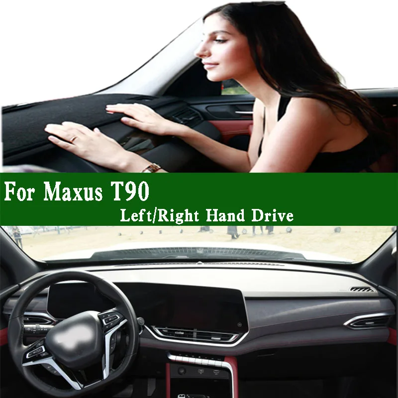 

For Maxus T90 500N-m Pickup Dashmat Dashboard Cover Instrument Panel Sunscreen Insulation Protective Pad Anti-Dirt Ornaments