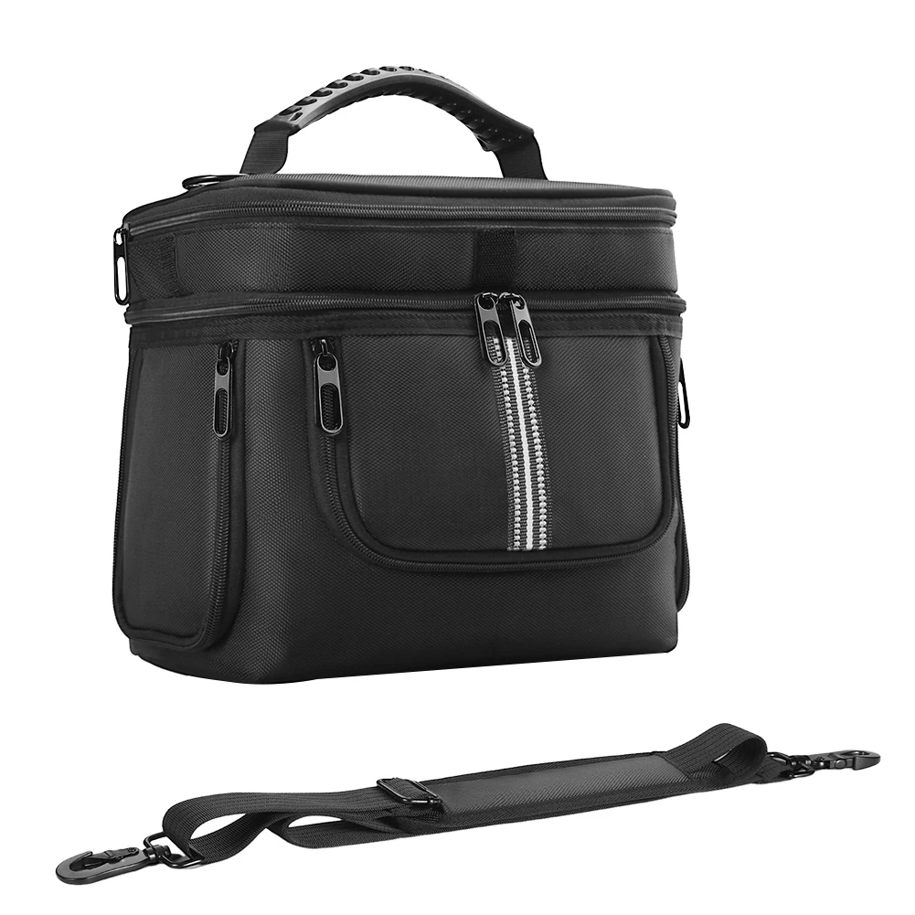 Carrying Case for BLUETTI Portable Power Station AC2A Travel Storage Bag Waterproof Anti-drop with Shoulder Strap & Handle