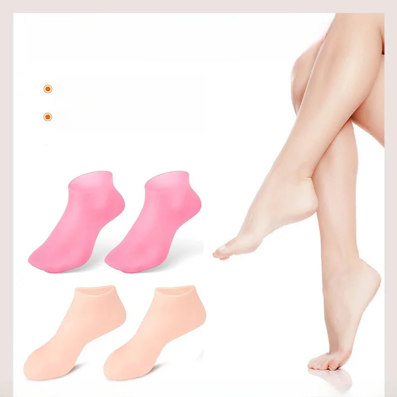 

Waterproof Silicone Sos Moisturizing Foot Protection against Craing Full Foot Cover Skin Exfoliating Dead Skin Foot Mask ...