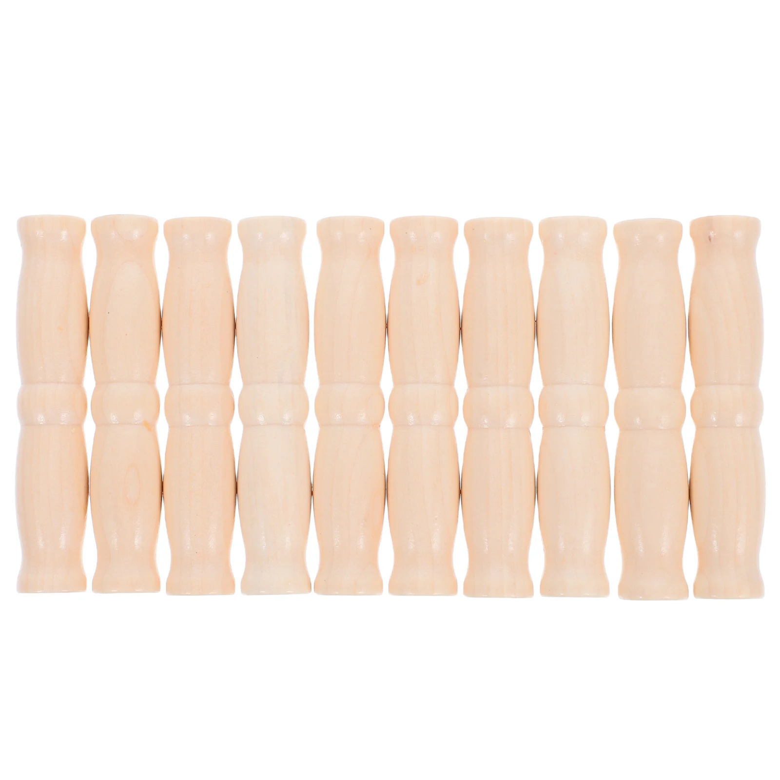 

10pcs Bucket Wooden Handle 9cm Durable Wood Basket Grip Replacement Carrying Handles Water Buckets Storage Container Pail