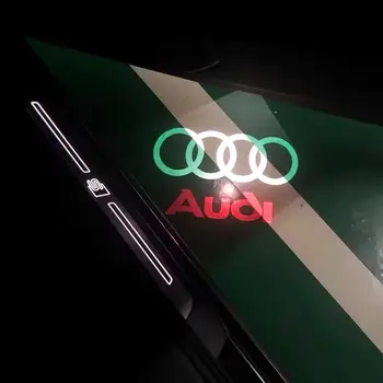 2個LED車門迎賓燈/車標投影燈,適用於AudiSline RS A3 A4 A5 A6 A7 A8 S3 S4 Q2 Q3 Q5 Q7 S6 RS3 RS5 RS6 8 最佳銷售 奧迪零件 - №5