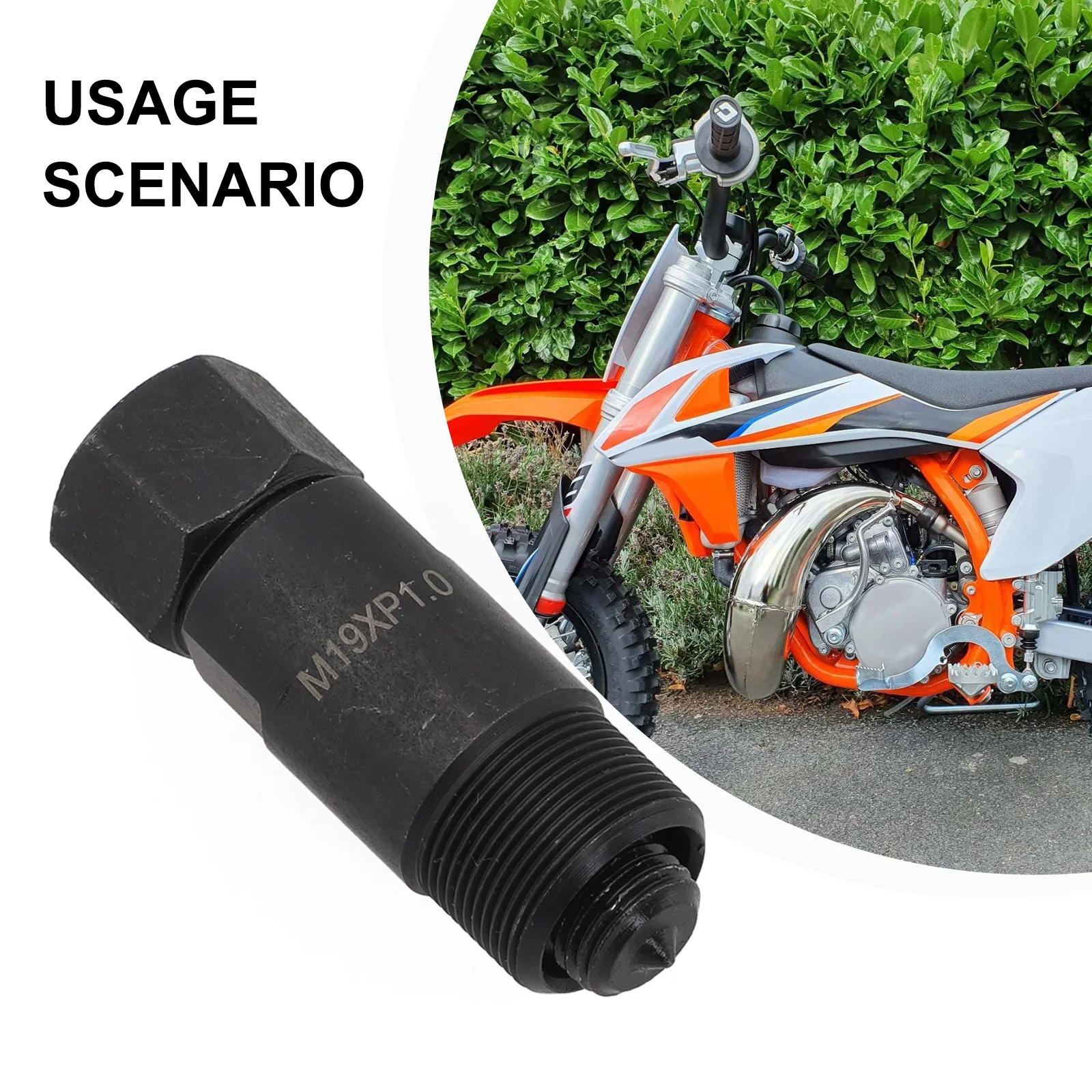 19 مللي متر X 1 مللي متر M19x1 0 أداة مجتذب اليد اليمنى مجتذب الثقيلة خيط معدني التوافق توافق واسع ل 50 SXR Pro كبار #2