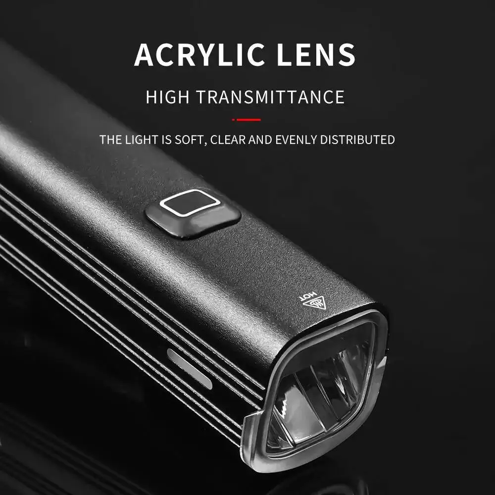 

ESLNF Bicycle Bike For Mountain Cycling Charging Front Headlight 1000Lm USB Bicycles Light Night Road