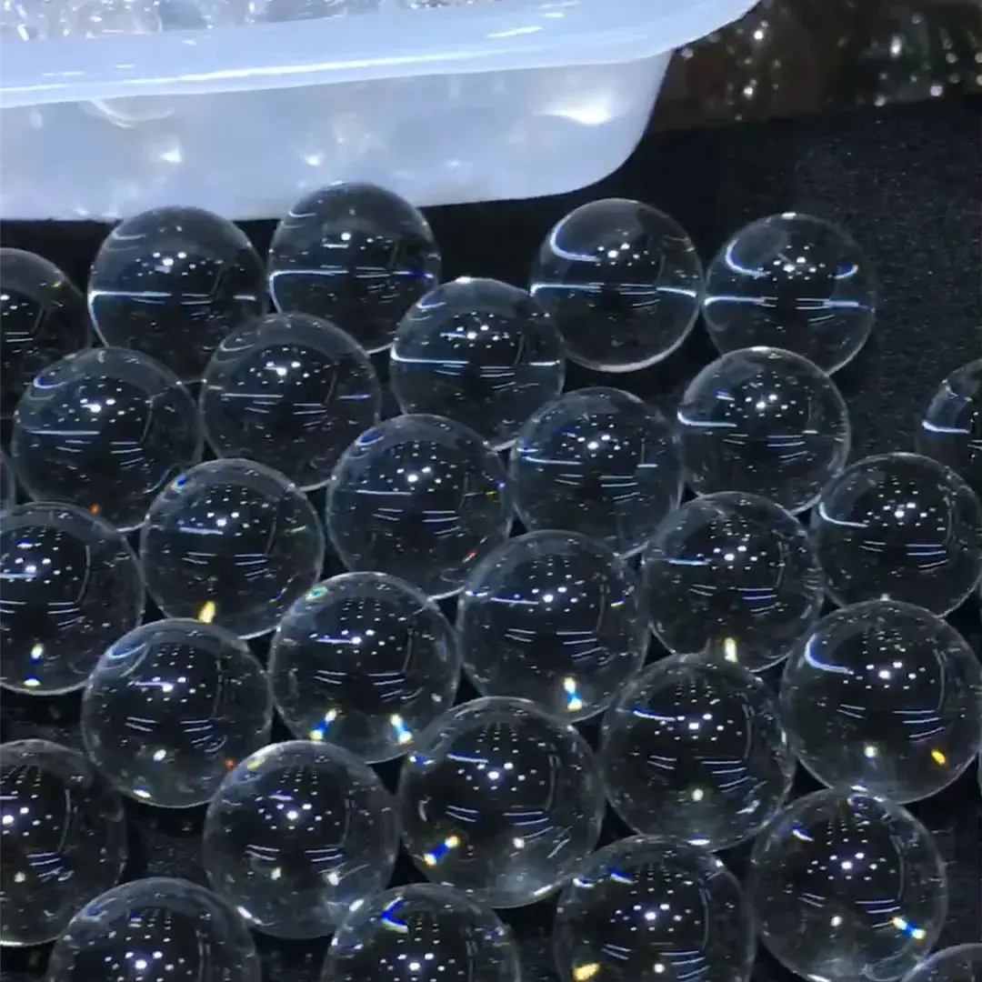 1.9-2.2CM Pure And Flawless Natural Clear Quartz Mini Ball Crystals Beads Genuine Gemstones Healing Energy Decor Spheres Supply