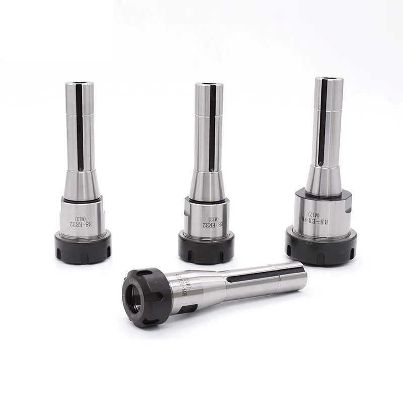 R8 ER Tool Holder R8 ER16 ER20 ER25 ER32 ER40 M12 Collet Chuck Milling Machine Milling 7/16 Inche R8 taper shank milling chuck