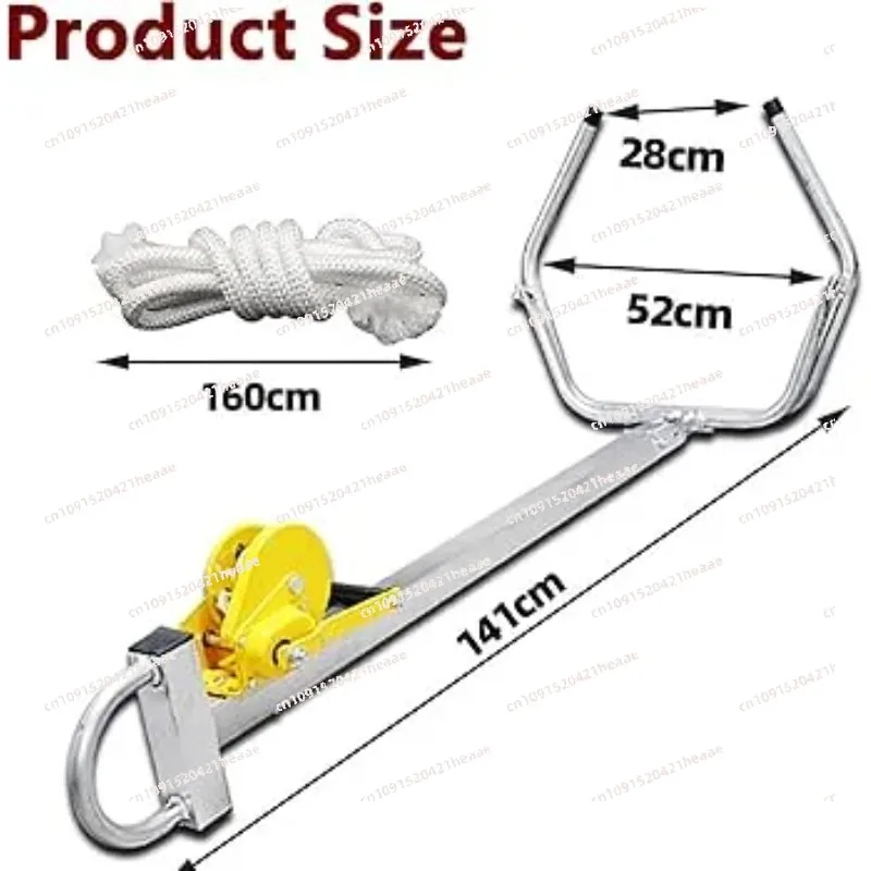 

Suitable for hand cranked assisted tools for cattle delivery
