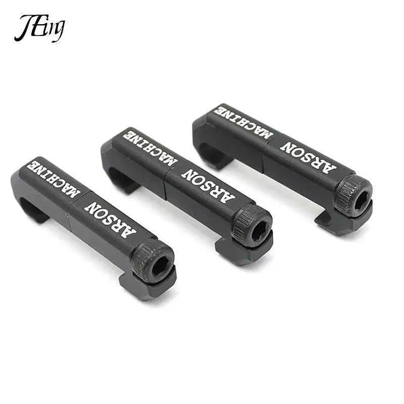 3pcs/Set Wire Guide System Cable Management Rail Cover Picatinny Rail Handguard Wire Guide Tail Fixed