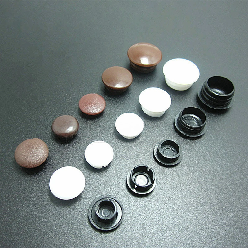 

10 шт. 5 мм-18 мм круглая пластиковая втулка с отверстием, нейлоновая перфорированная торцевая крышка, мебельная панель, пылезащитная втулка с отверстием, втулка с отверстием для винта