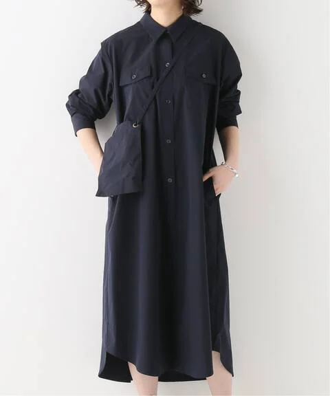 

Autumn New Arrival Loose Fit Casual Long Shirt JOURNAL STANDARD Pure Cotton Versatile Women's Shirt Button Placket Long Sleeves