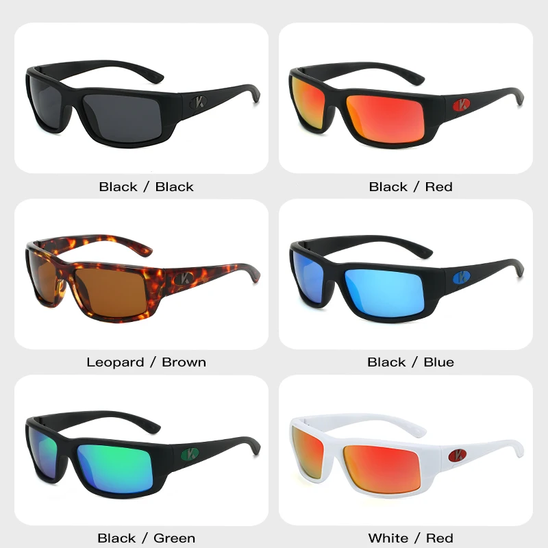 COOLMEN Polarized Fishing Glasses Men Women Outdoor HD UV Protection Cycling Sunglasses Sports Climbing Fishing Driving Eyewear - view 5