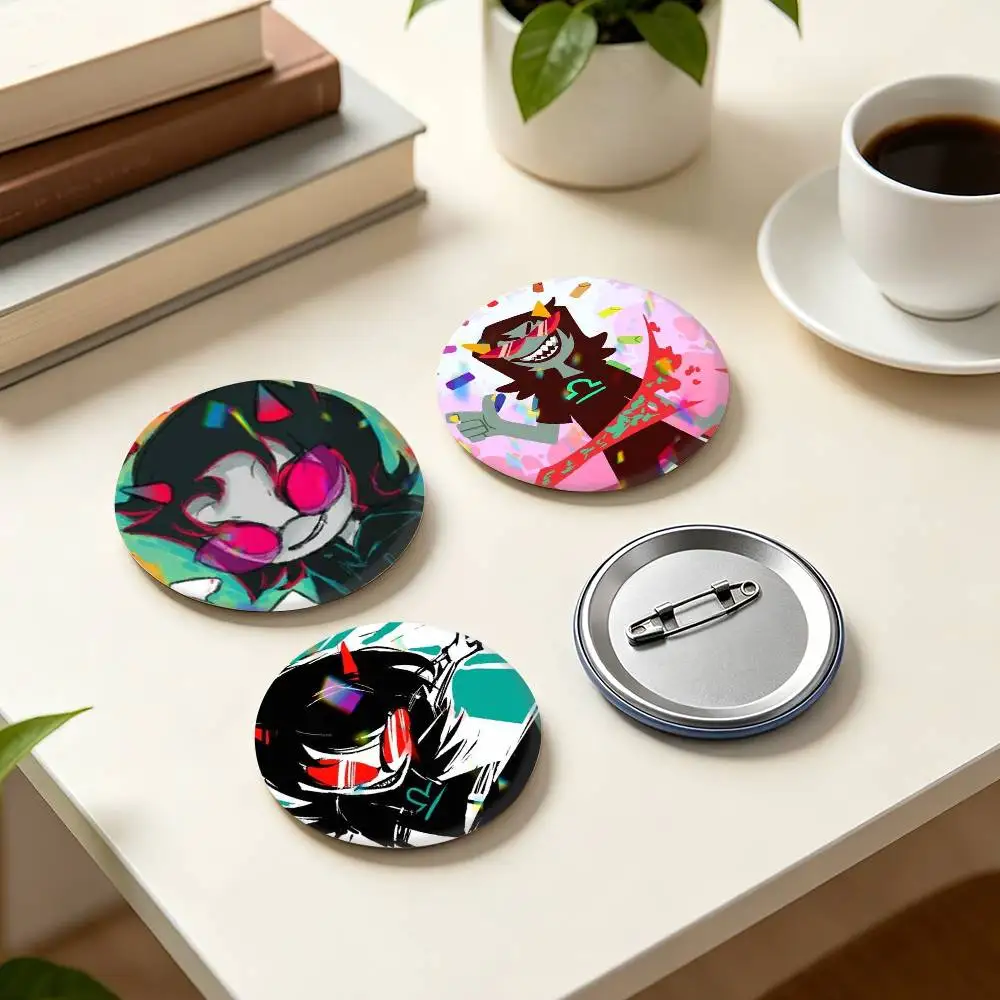 H-Homestuck Cool T-Terezi P-Pyrope  25mm 32mm 44mm 58mm 75mm Brooches Badges Pins for Accessories Gift