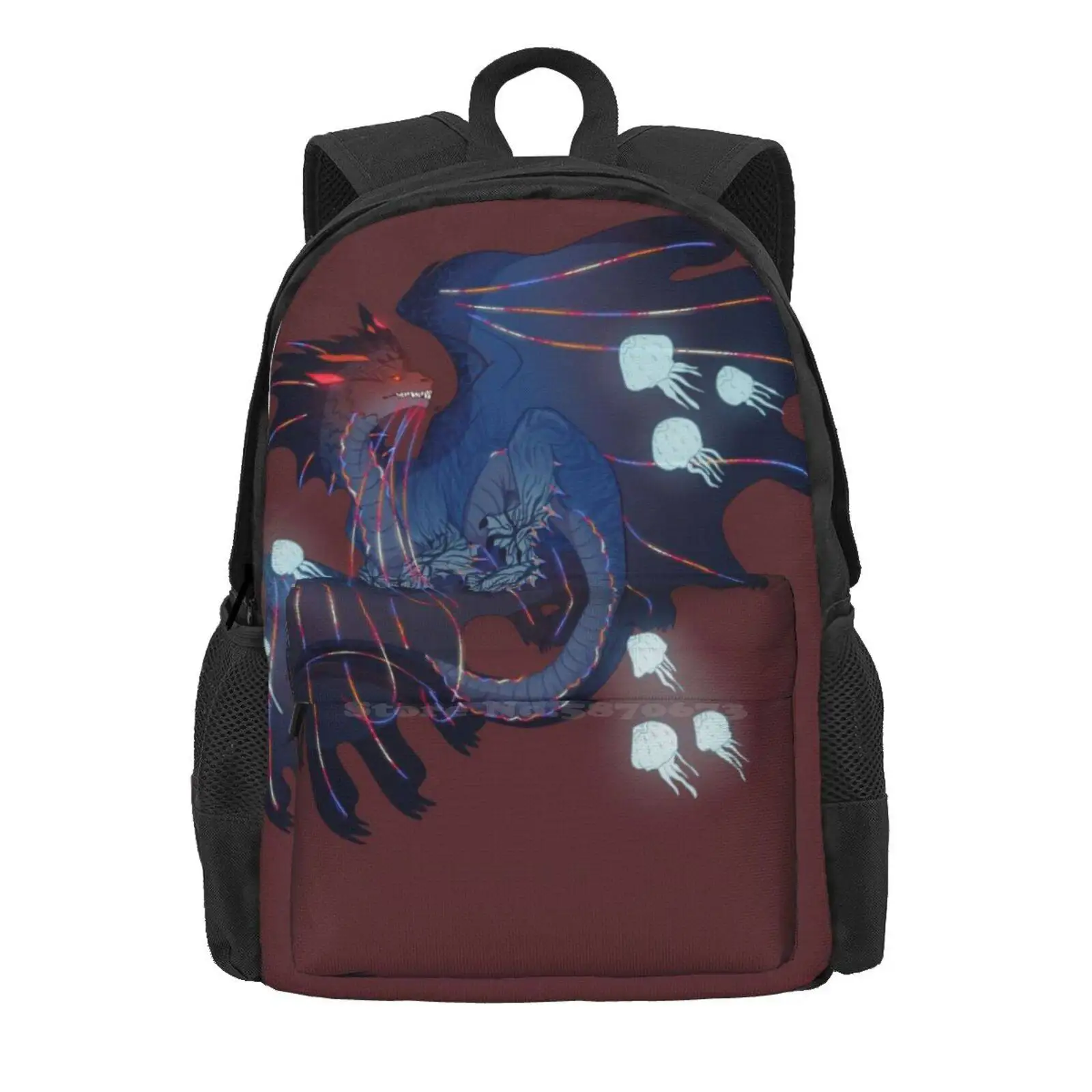 Namielle New Arrivals Unisex Bags Student Bag Backpack Namielle Mhw Monsterhunterworld Monster Hunter World Elder