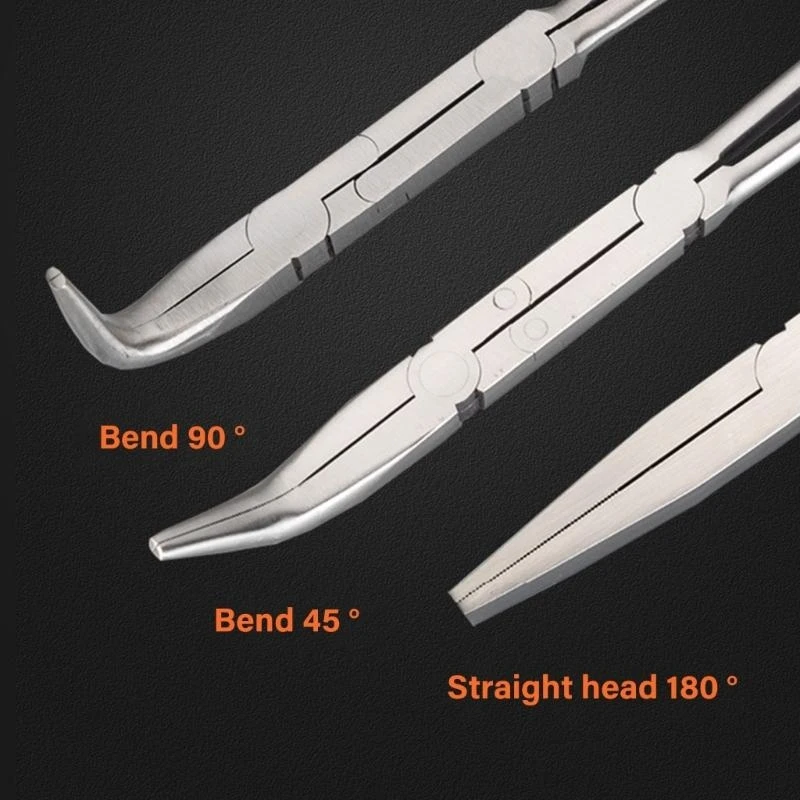 97qc Long Handlier Pliers Double Contry Designs Ergonomic Main Repair Tool Простой для использования для легкого доступа в