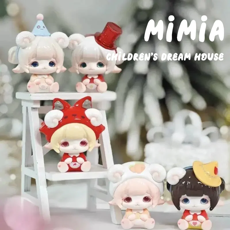 

MIMIA Children's Dream House Series Blind Box Trendy Desktop Ornament Cute Dolls Toys Girls Surpris Mystery Boxs Birthday Gifts
