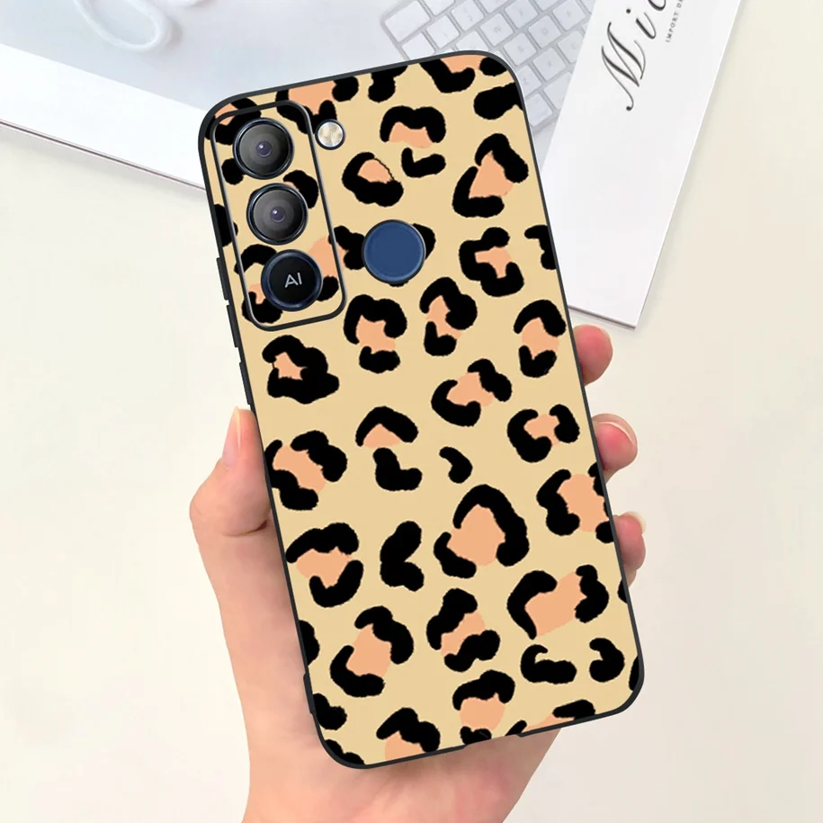 For Tecno Pop 5 LTE Case 2023 Fashion Butterfly Cartoon Soft Silicone Protective Cover For Tecno Pop5 Lte BD4 Pop5Lte BD2 Bumper