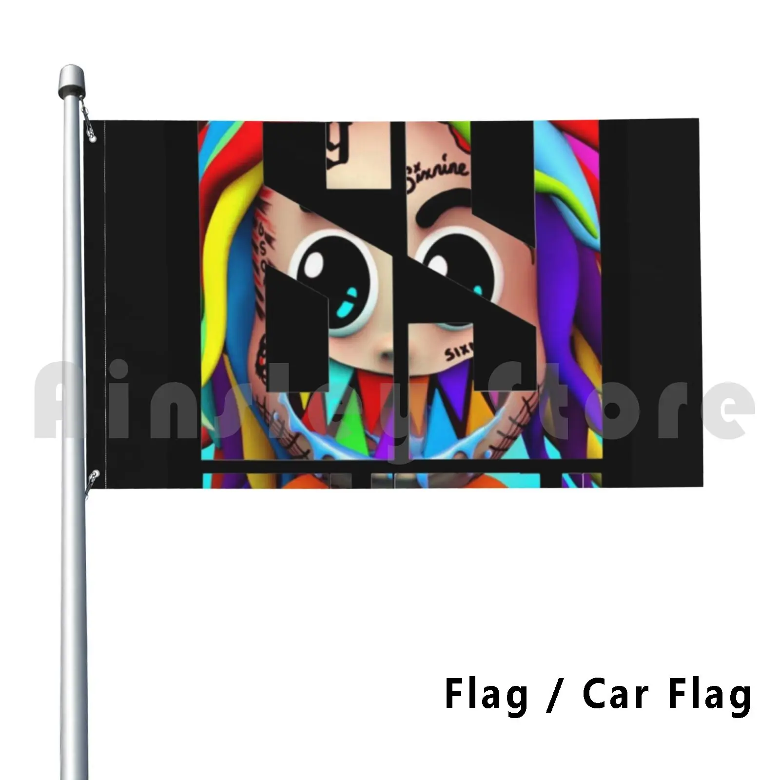 Sixnine Flag Car Fl…