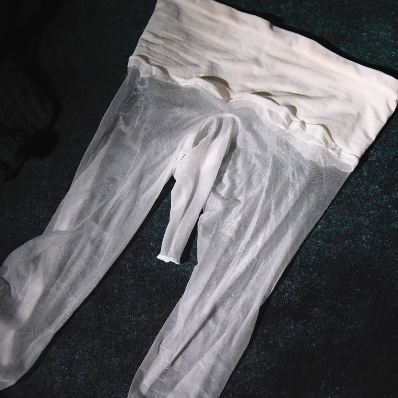 أورورا سلسلة Men1D جوارب لامعة سلسة رقيقة جدا مثير متعة شفافة Toe360SeamlessjjStockings