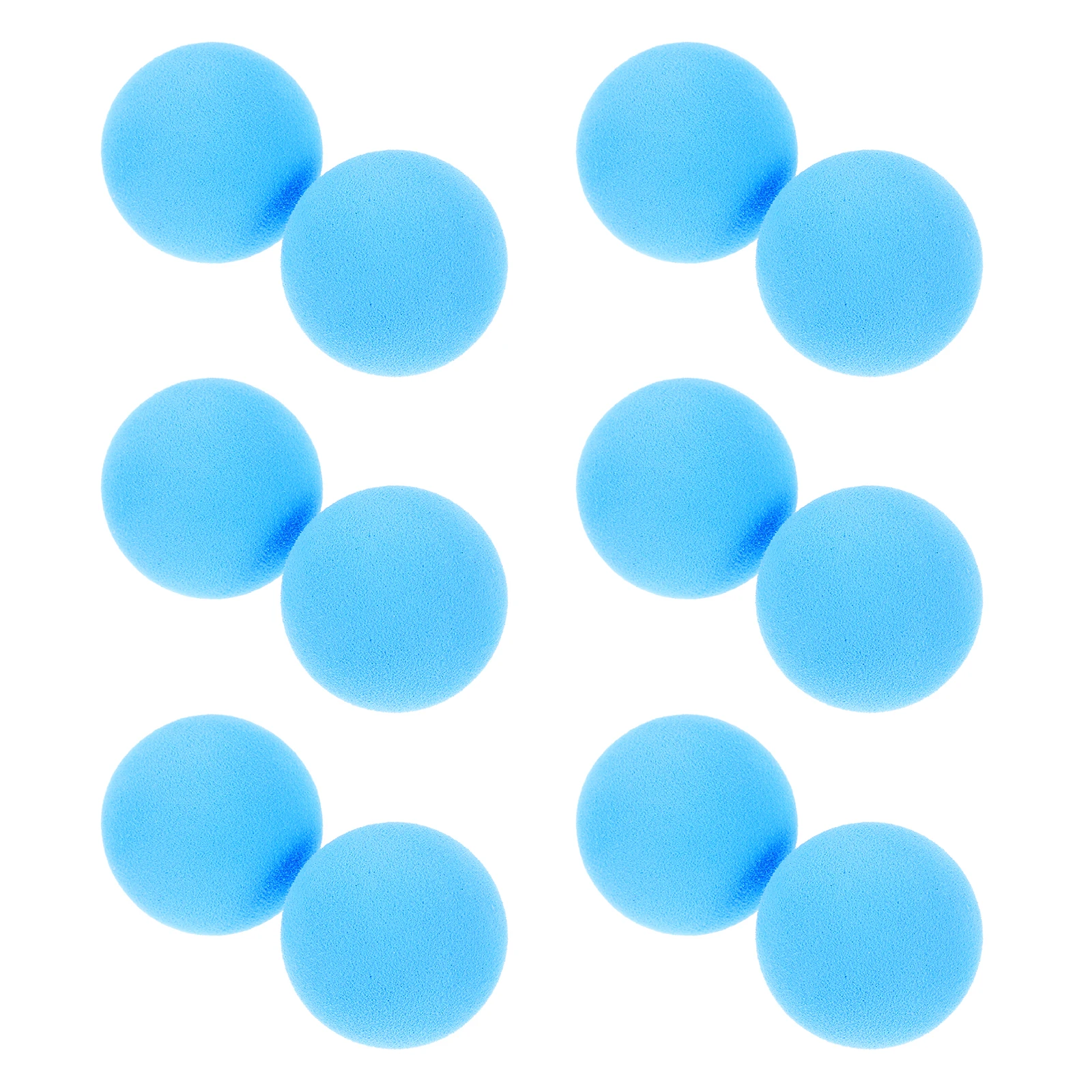 

12 Pcs Duck Toys Floating Football Semicircle Foam Balls Christmas Child Safe EVA Toy Lightweight Portable