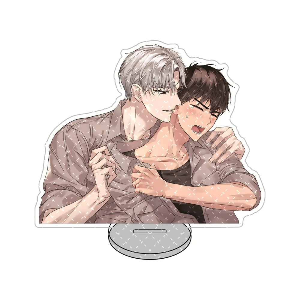 15cm Passion Korean BL Web Novel Acrylic Standee - Jeong Taeui & Ilay Rie Grow (Image Main Characters) Fanmade Collectible Deskt