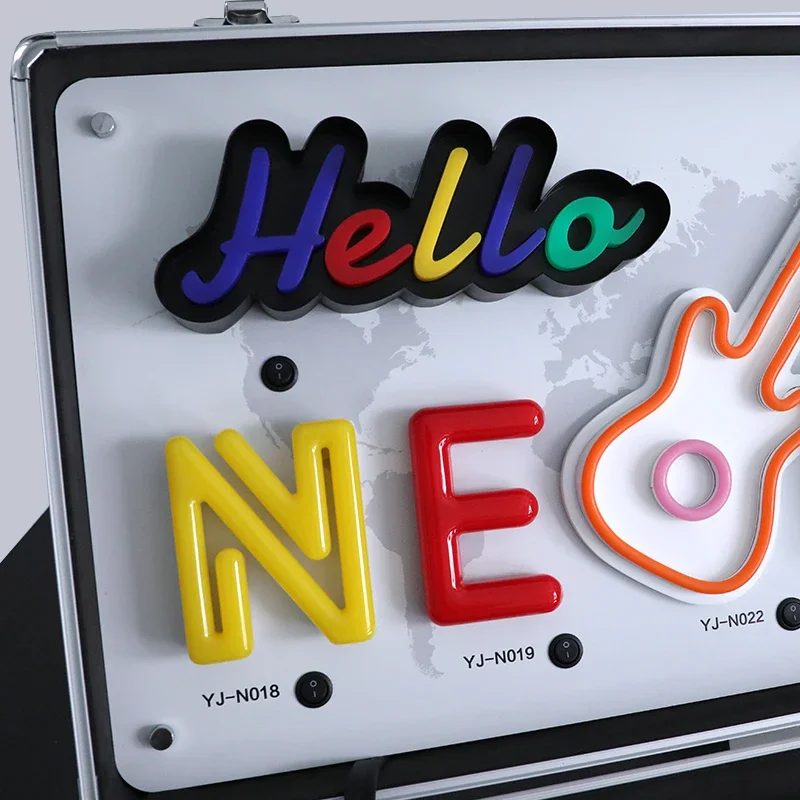 exquisite craftsmanship Sample Box Illuminated Sign Letter 3D Led Letter Shop Store Business Signage