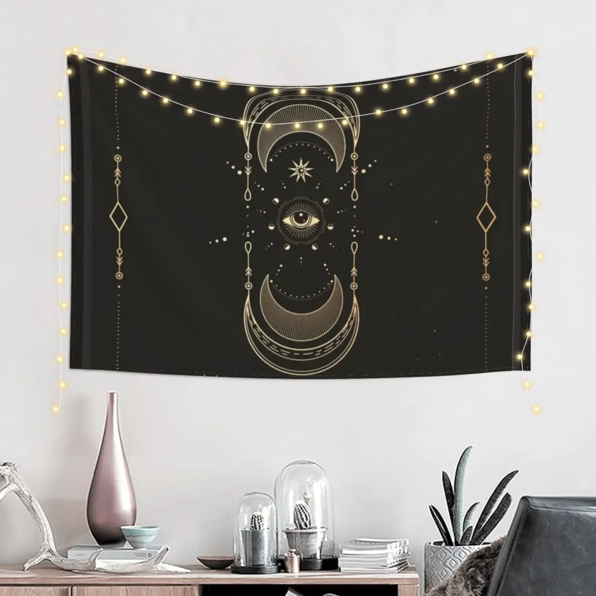 The Hermit Tarot Card Tapestry Art Mural Hanging Wall Room Decor Carpet Wall Tapestry