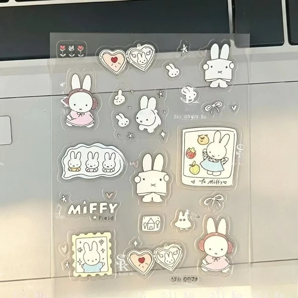 Miffy Rabbit PET Stickers Kawa - огляд і ціна Laptop Accessories All In One