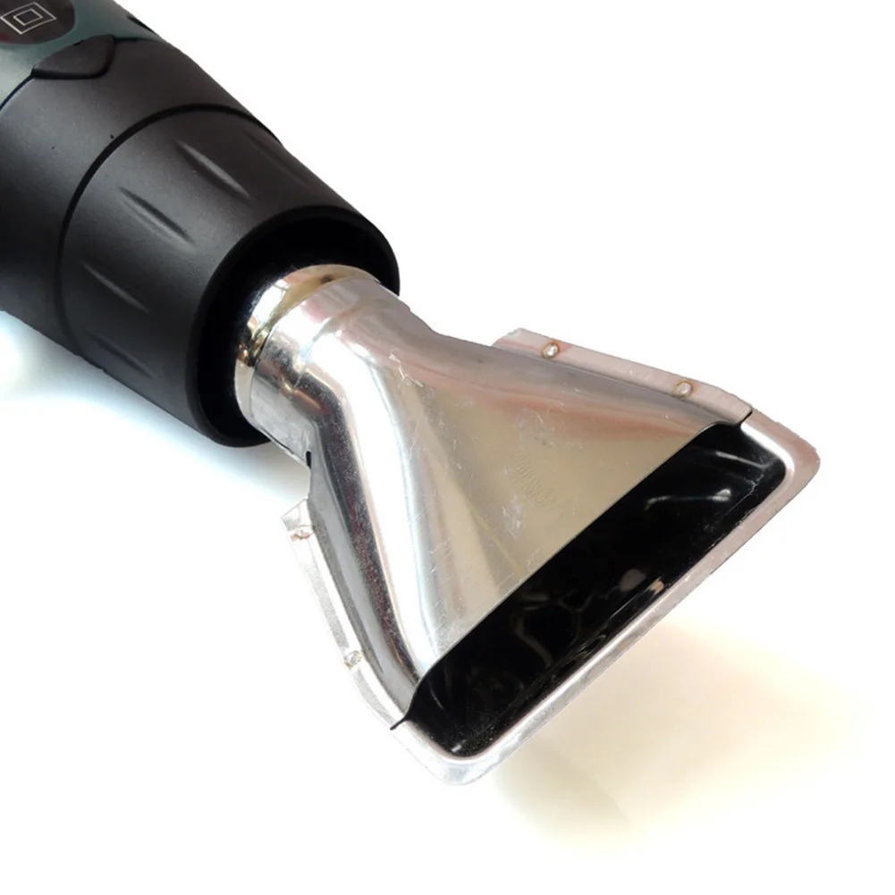 Strumenti per ugelli per pistola ad aria compressa per saldatura 1PC D Ugelli per pistola ad aria calda per calore elettrico Accessori per saldatura in acciaio inossidabile argento Vendita calda