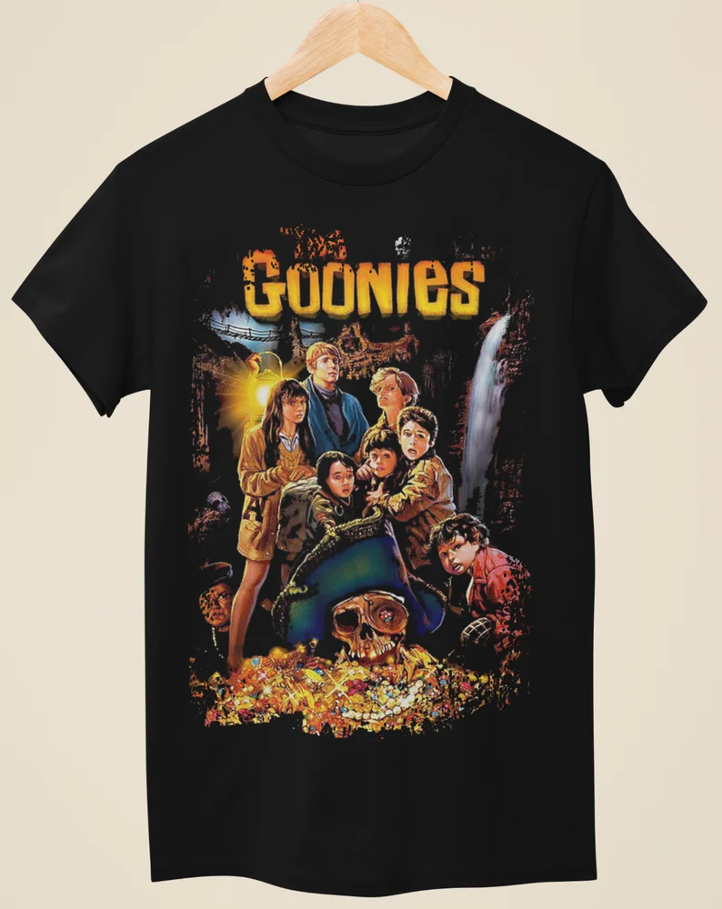 

The Goonies - Movie Poster Inspired Unisex Black T-Shirt