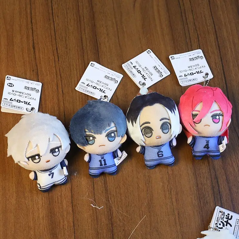 Blue Lock Isagi Yoichi Chigiri Hyoma Football League Series Plush Doll Keychain Backpack Hanging Ornaments Friend Birthday Gift