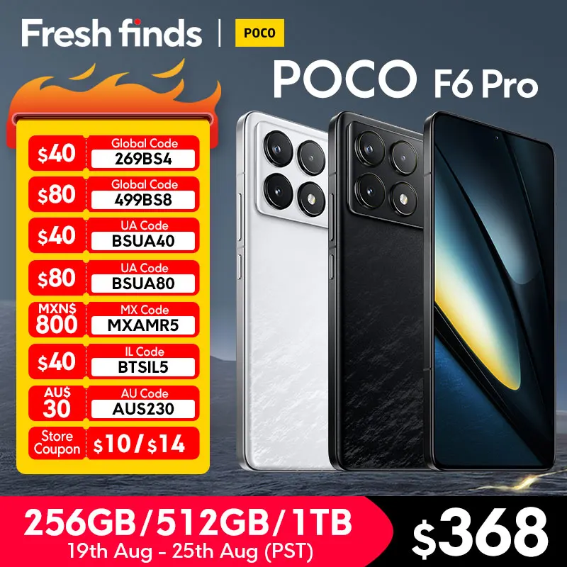 ?World Premiere?POCO F6 Pro 5G
