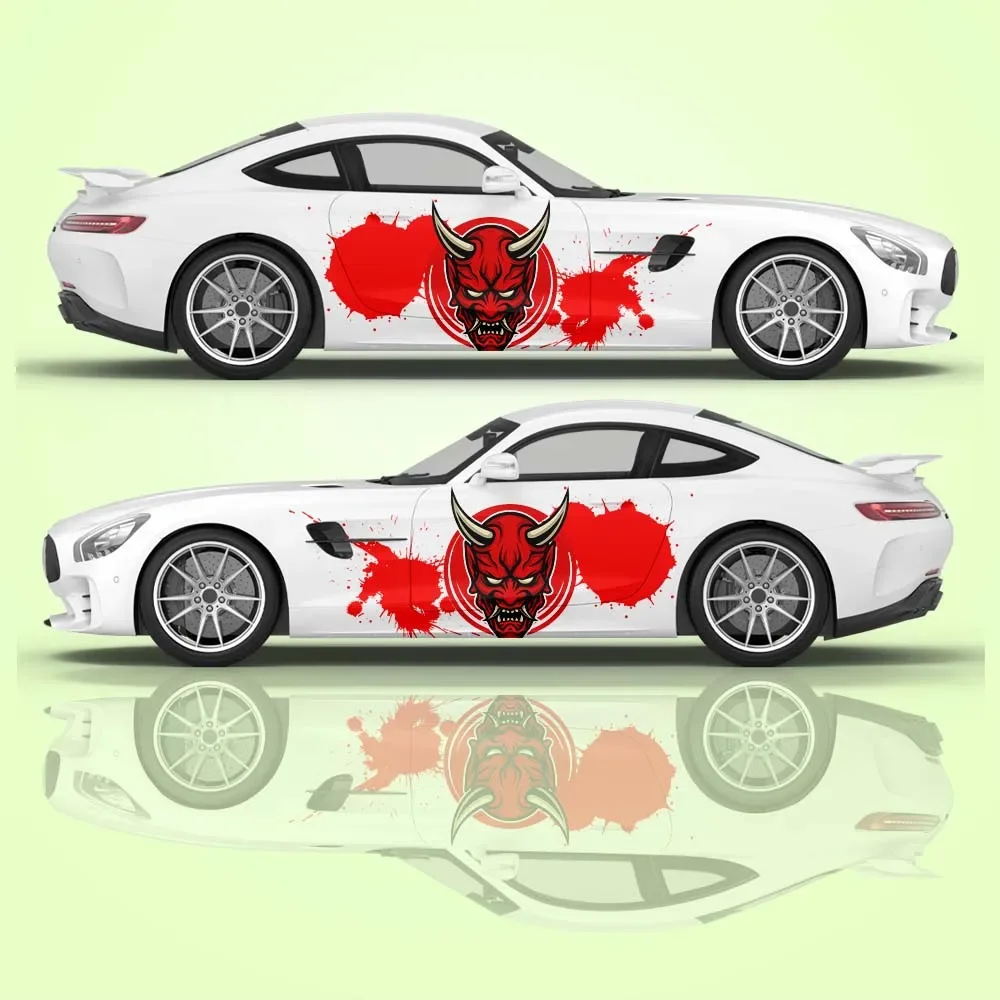 

Автомобильная наклейка Warrior, 2 шт./компл., универсальная большая автомобильная наклейка для Univers, автомобильные наклейки с левой и правой стороны