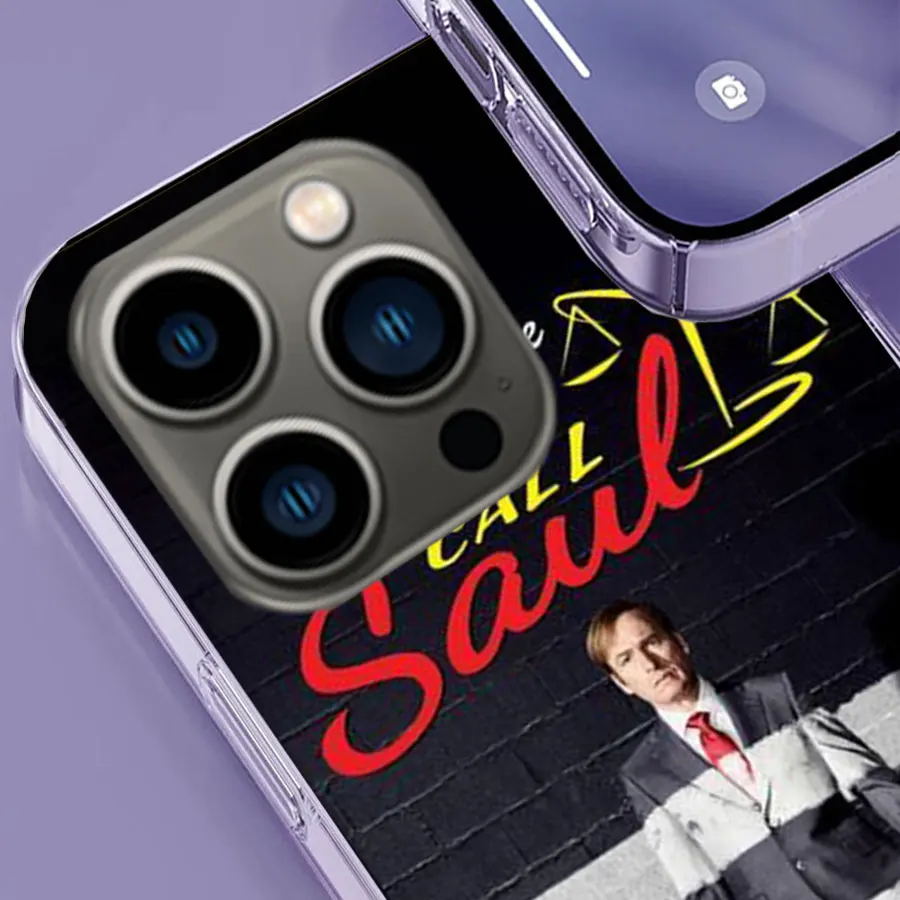 Better Call Saul Phone Case For Apple Iphone 16 13 Pro Max Coque 15 14 Plus Clear 12 Mini 11 Pro Cover Cute Fundas Silicone Soft