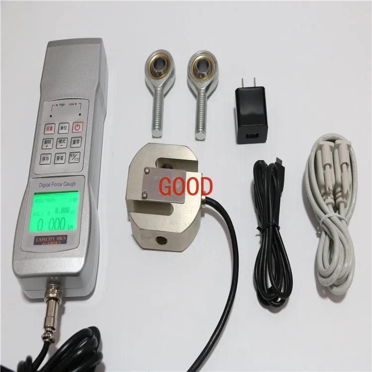 Meter Hf50kn External Digital Display Push-Pull Force Gauge Force Meter, Force Meter, Dynamometer