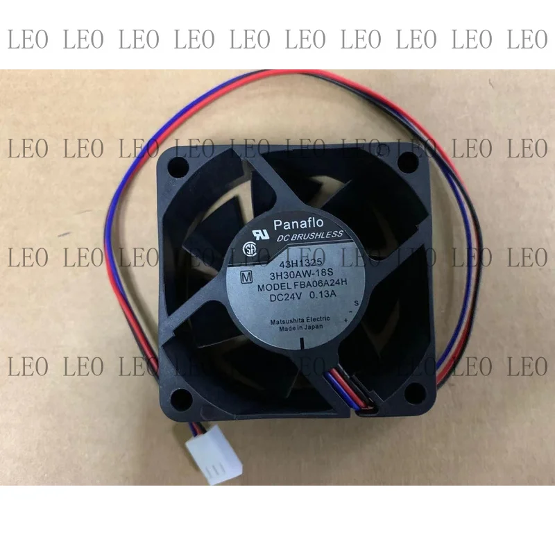 MY 1pcs For Panaflo FBA06A24H 24V 0 13A 6025 3-wire cooling fan