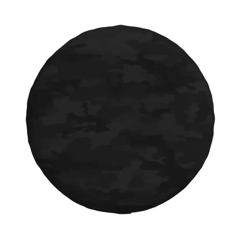 Black Camo Spare Tire Cover for Prado Wrangler Jeep RV SUV Trailer Army Military Camouflage Car Wheel Protector Covers