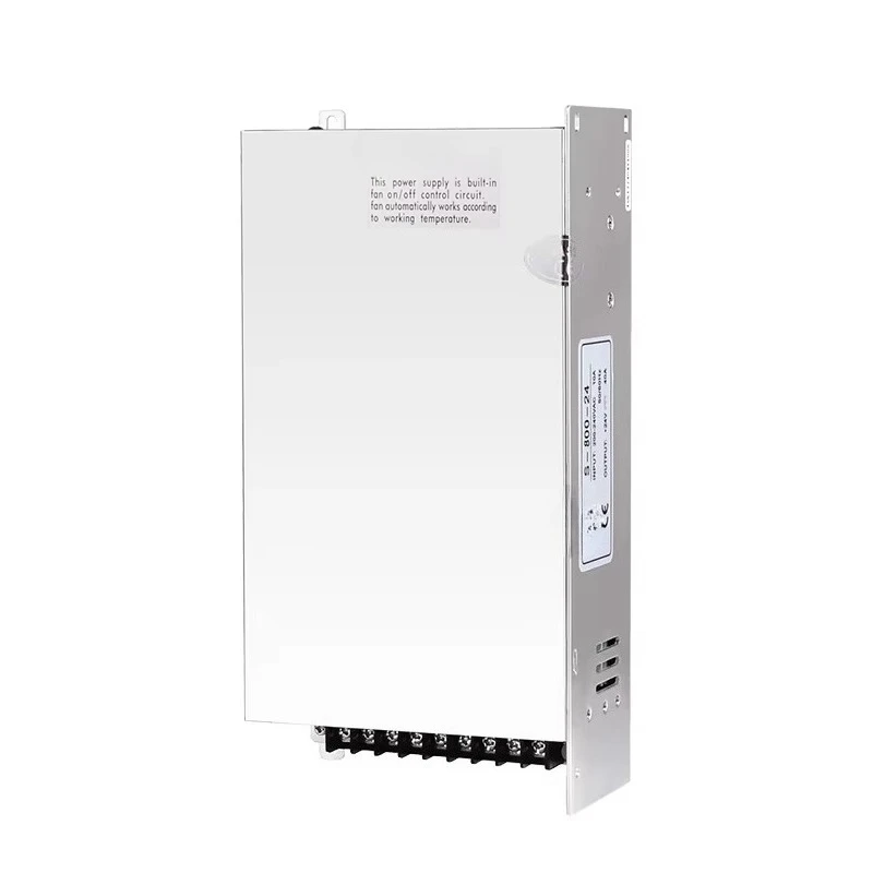 S-800-24 سعر الجملة 800 واط 24 فولت تحويل التيار الكهربائي 24 فولت 33.3a مصدر الطاقة #1