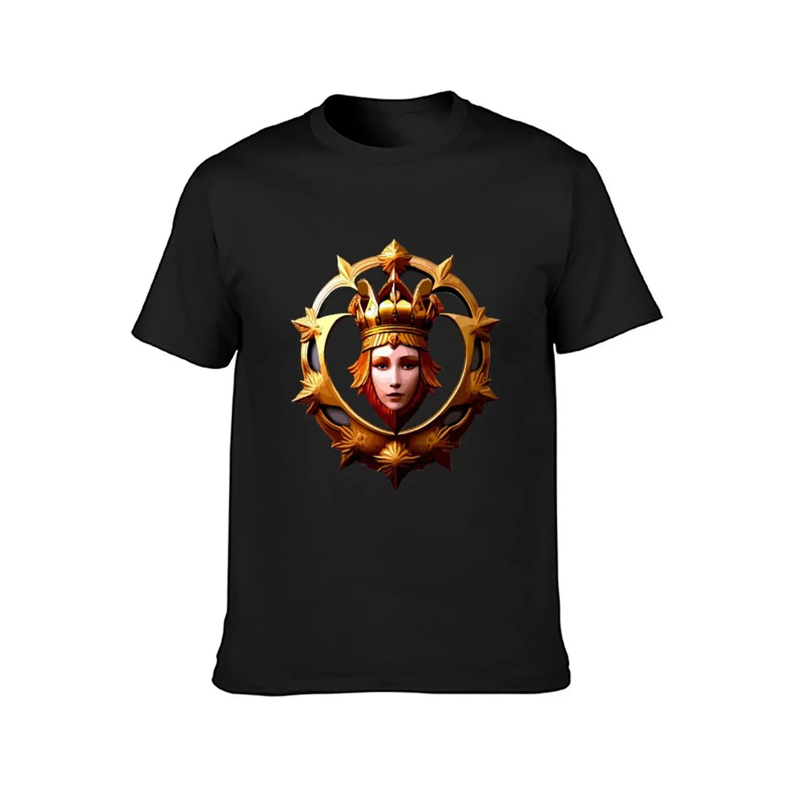 Autumnal Monarch's Medallion T-Shirt anime anime clothes quick drying slim fit t shirts for men