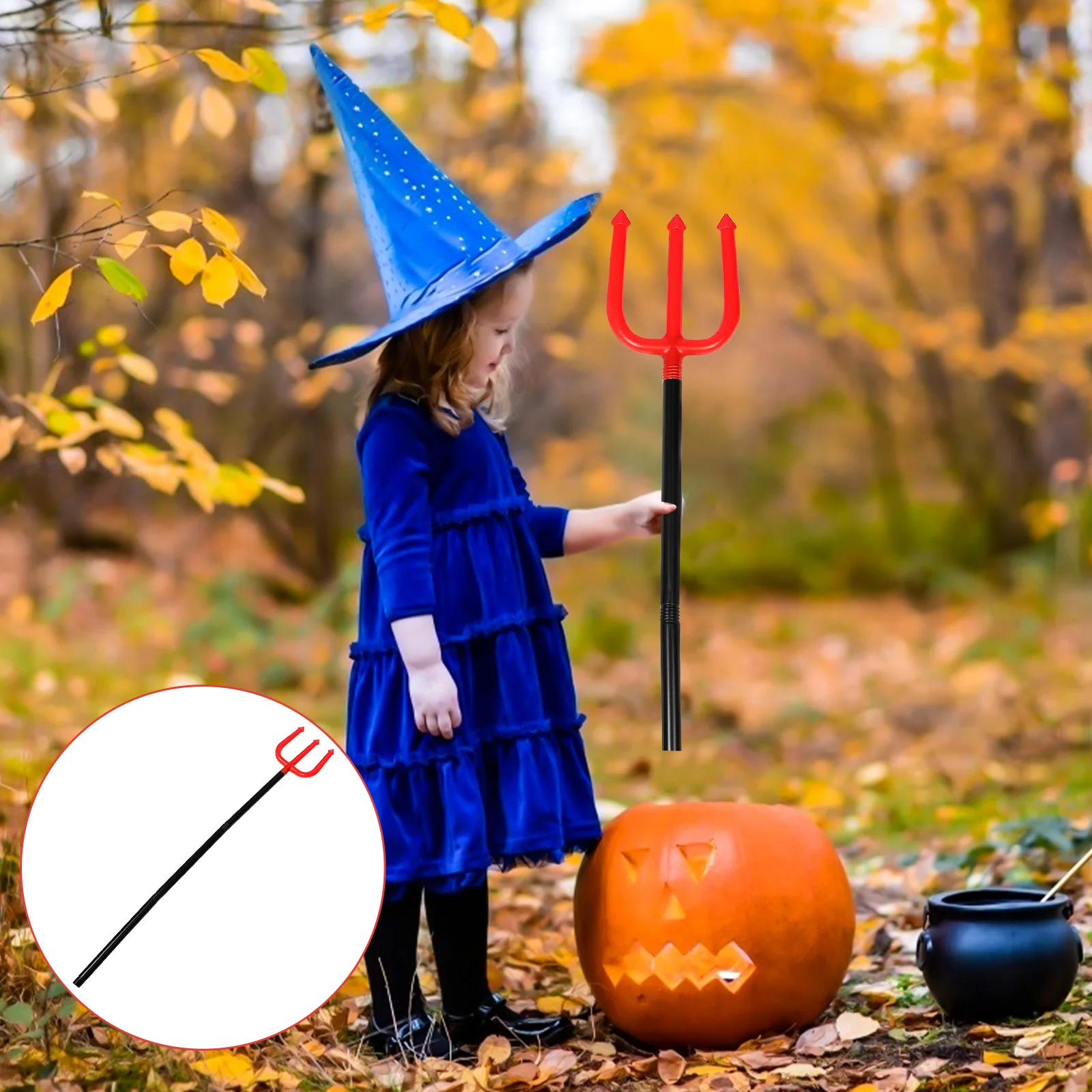 Fork Cosplay Demon Pitchfork Children Clothes Mens Toy Childrens Toys Girls Trident Halloween