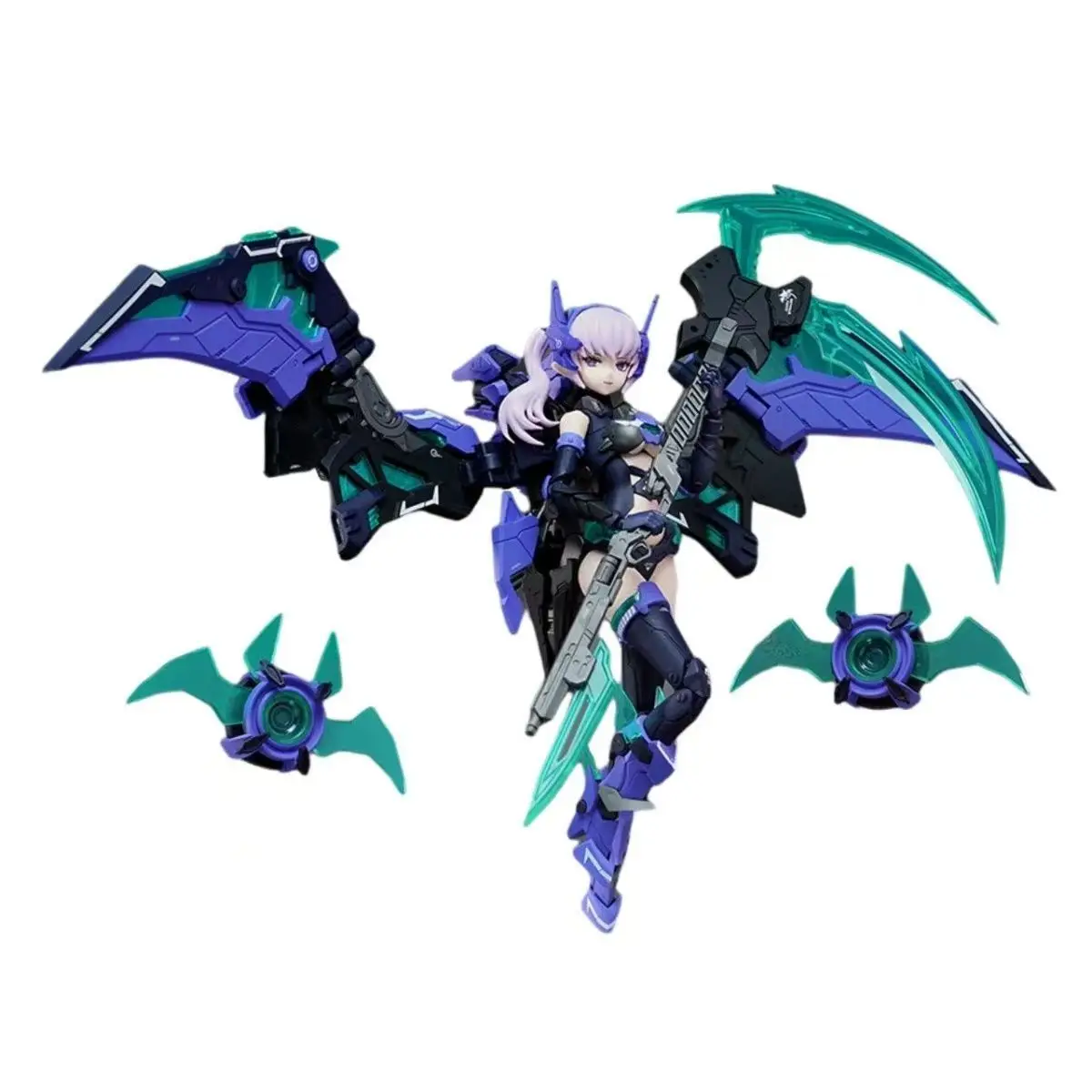 

Ядерная энергетическая матрица Crazy Sonic Boom Bat Girl Модель Maria Shi 1/12 Cyber Forest Special Edition Коллекционная фигурка-дисплей