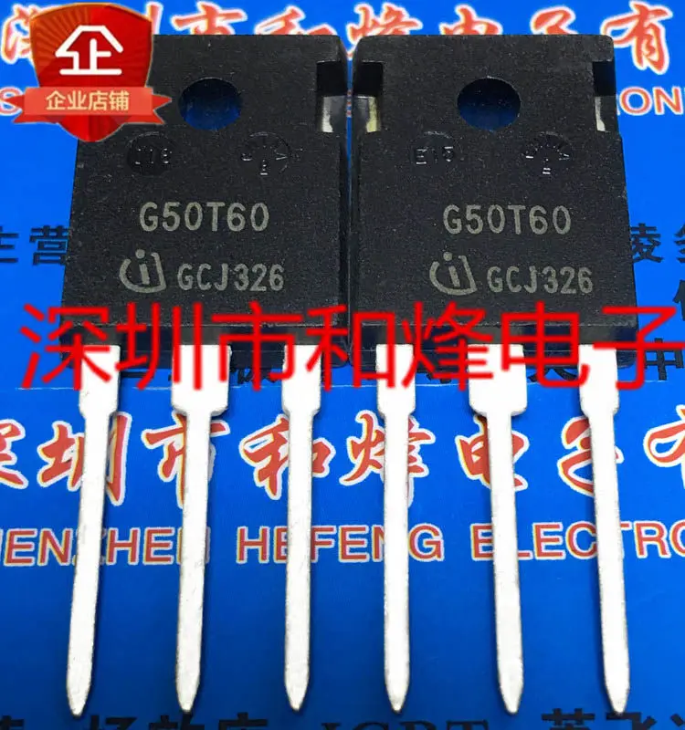 

5PCS/LOT G50T60 IGW50N60T TO-247 MOS 600V 50A Datasheet - Electronic Component for Professional Use