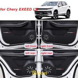 Per Chery EXEED LX 2023 2022 Car Door Anti Kick Protection Mat Door Plank Anti-sporco protettivo Stickr Cover accessori