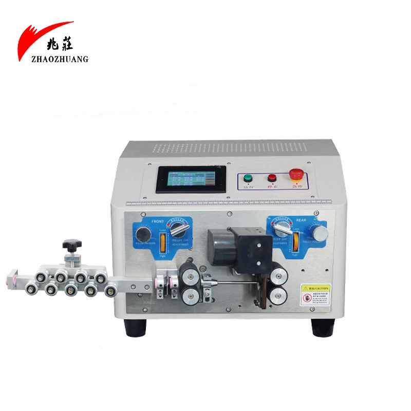 XC-3010 0.1-6mm2 Full Automatic Pvc Cable Wire Cutter And Stripper Wire Stripping Machine