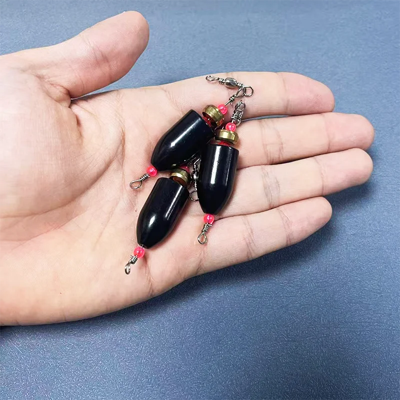 Plomos Carolina Rig de latón 28g – No tóxicos para pesca con vinilo - imagen 3