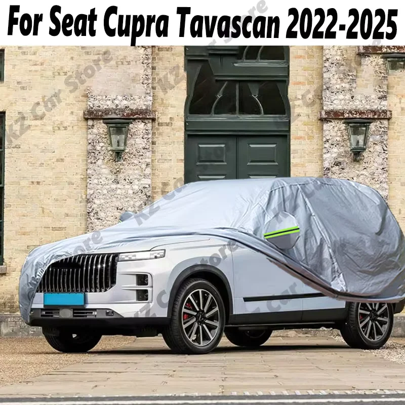 

Waterproof Car Cover SUV Anti-UV Sun Snow Rain Wind Protection Dustproof Cover For Seat Cupra Tavascan 2022-2025