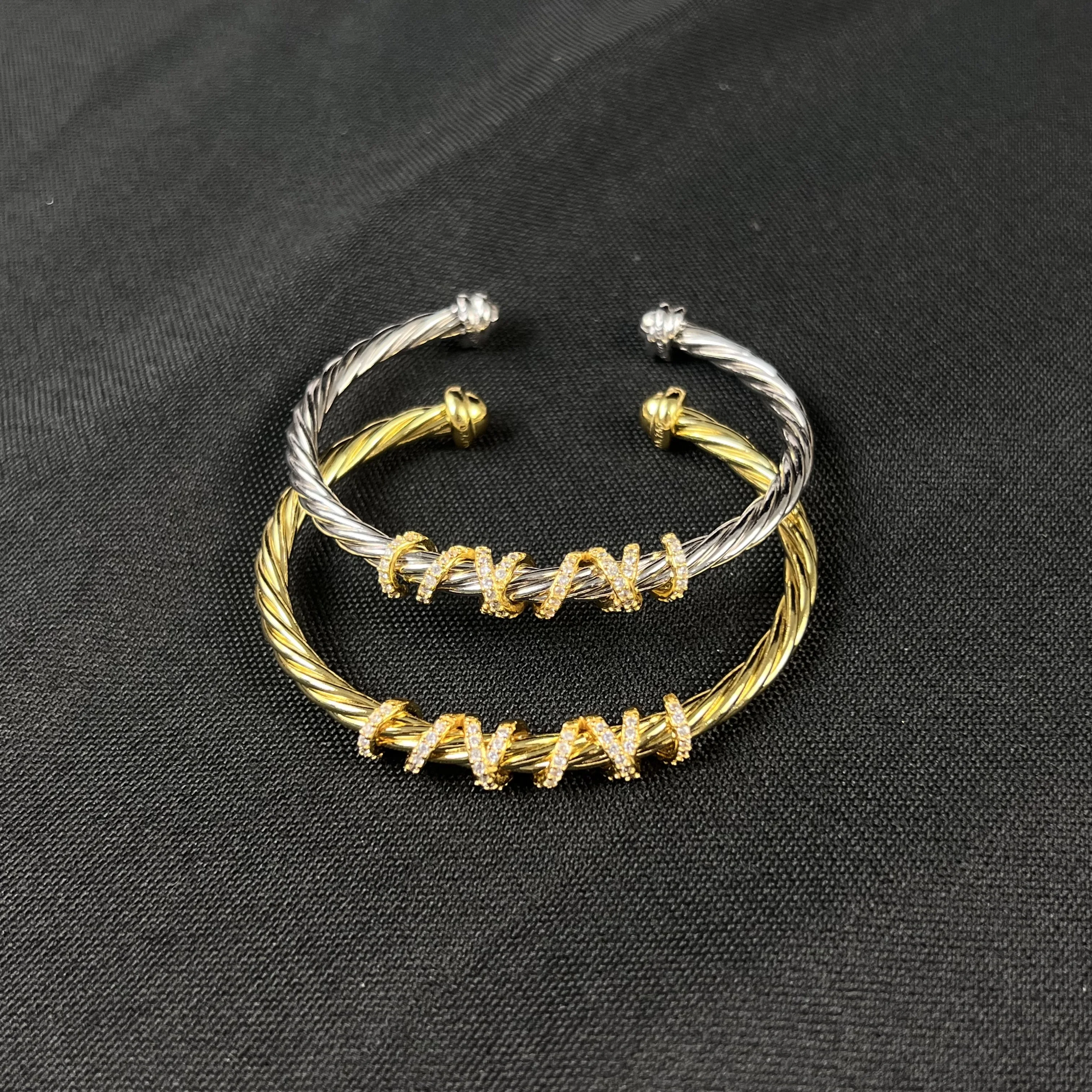 

S925 sterling silver 2025 new 4mm rotating winding round head bracelet neutral fashion trend retro personality luxury jewelry