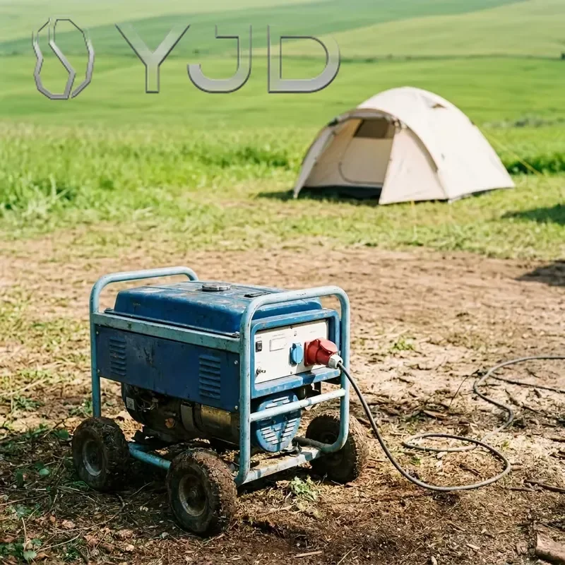 YJD Single-Phase 50/60Hz Silent Diesel Generator Power Range ATS Option Sound Proof Options Diesel Generator