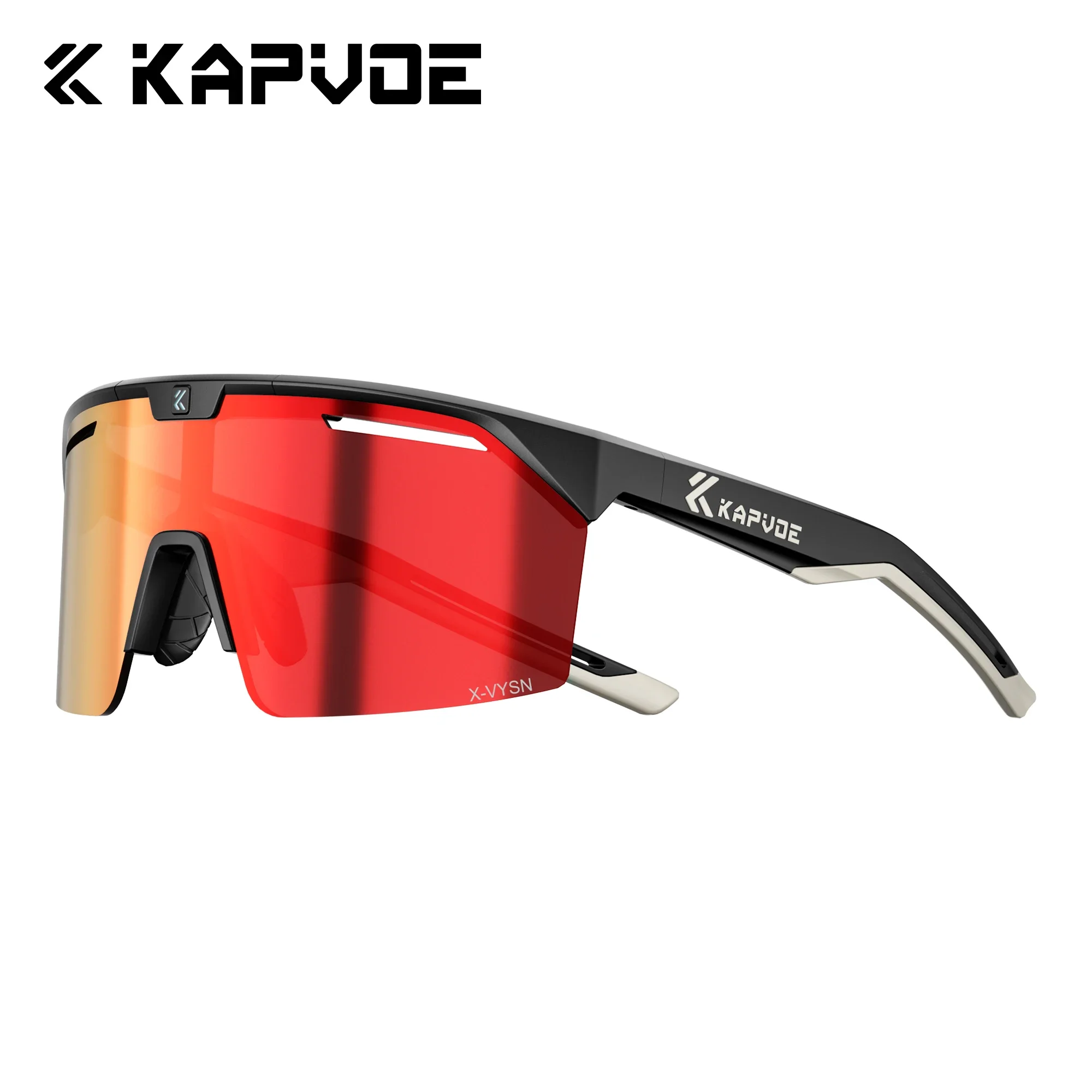 

Kapvoe Blue Colored Hiking Glasses Cycling Sunglasses Men Sports Glasses for Women MTB Bike Bicycle Outdoor Eyewear UV400