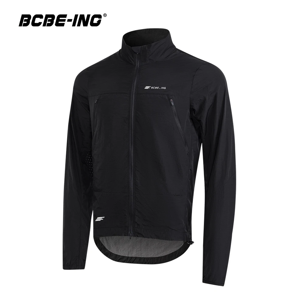 

BCBE-ING Men Cycling Jacket Waterproof Quick Dry Bicycle Lightweight Windbreaker MTB Road Pro Team Coat Windproof Cycling Jersey