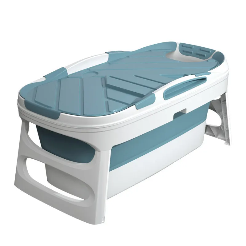 Folding Bathtub Adult Bath Tub Household Bath Barrel Portable Tub Thickened Foldable Bath Tub