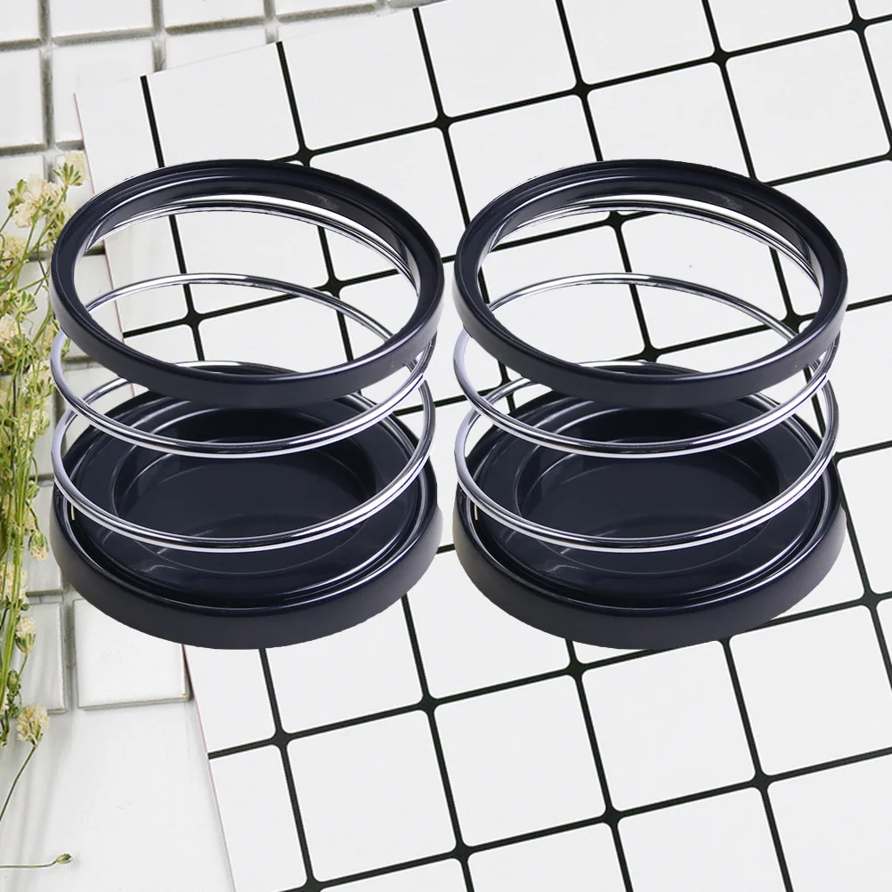 

2pcs Car Mounted Cup Holder For Vehicle Air Outlet Durable Spring Drink Holder Bottle Organizer Car Accessories